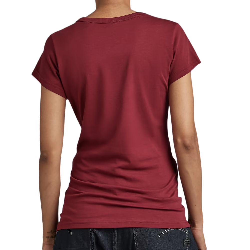 Damen-T-Shirt Bordeaux von G-Star Raw Eyben D21314 Ansicht 2