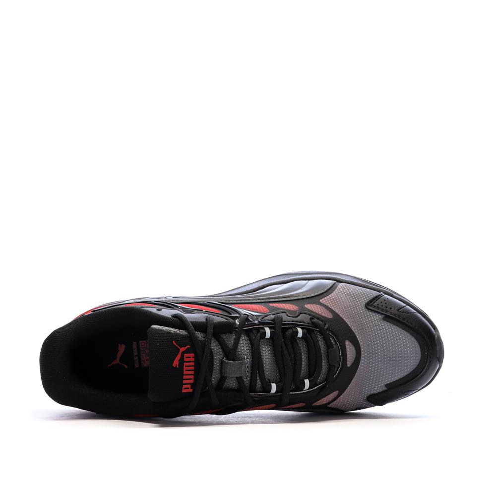 Zapatillas deportivas negras/rojas para hombre Puma Insphere Fade ver 4
