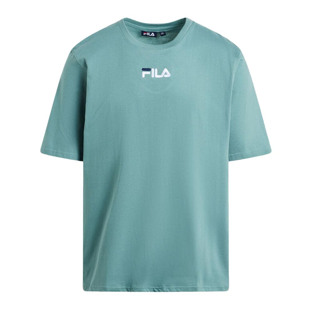 Camiseta Fila Bordada Azul Hombre barato