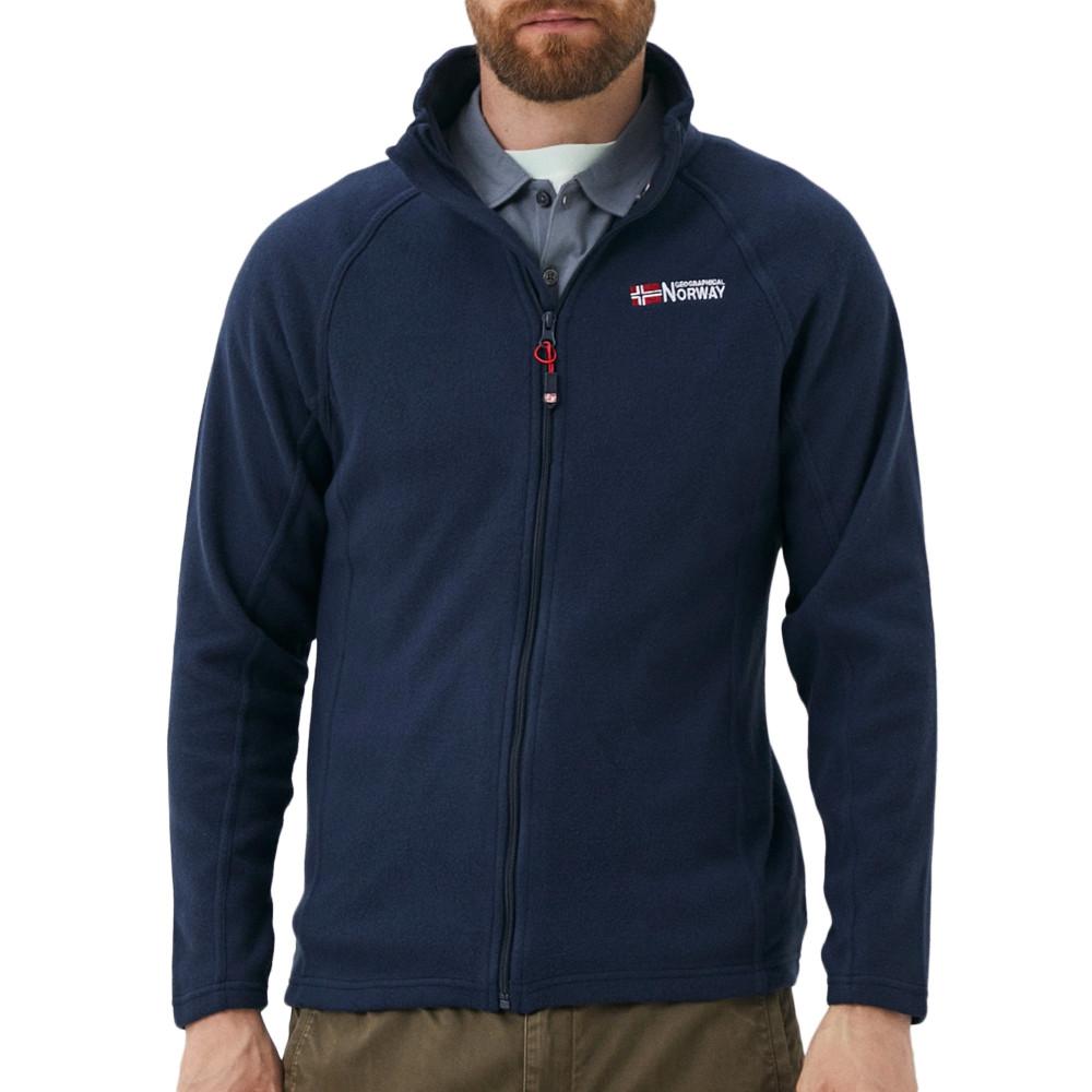 Chaqueta polar Geographical Norway Tug para hombre Azul marino barato