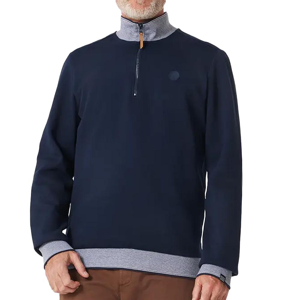 Sudadera azul marino de hombre TBS LOANN barato