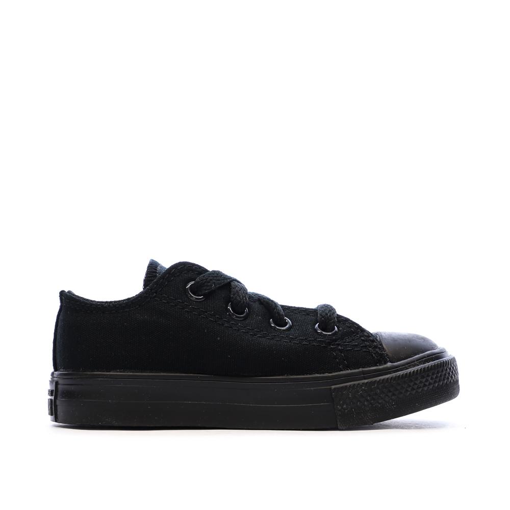 Baskets Noir Enfant Converse Chuck Taylor All Star vue 2