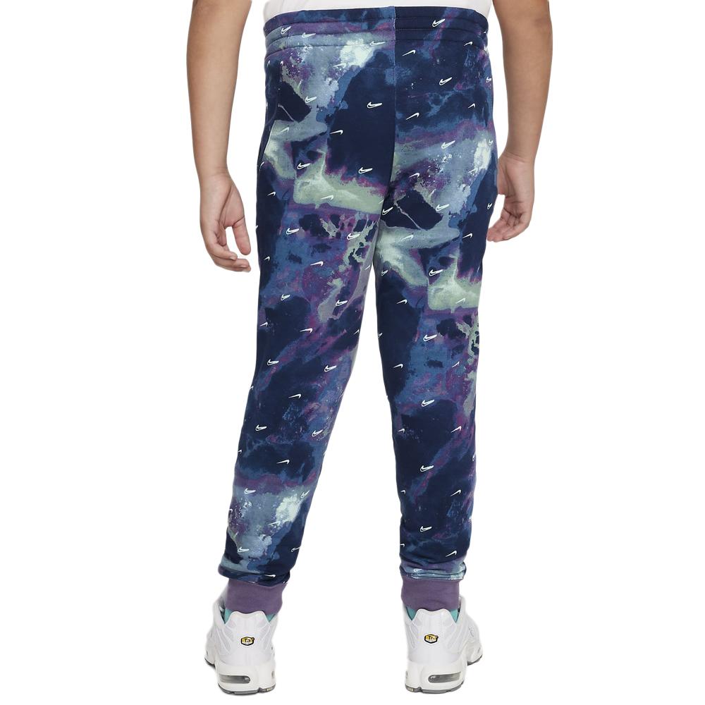 Nike Boy's Navy/Violet Jogginghose Club Ansicht 2