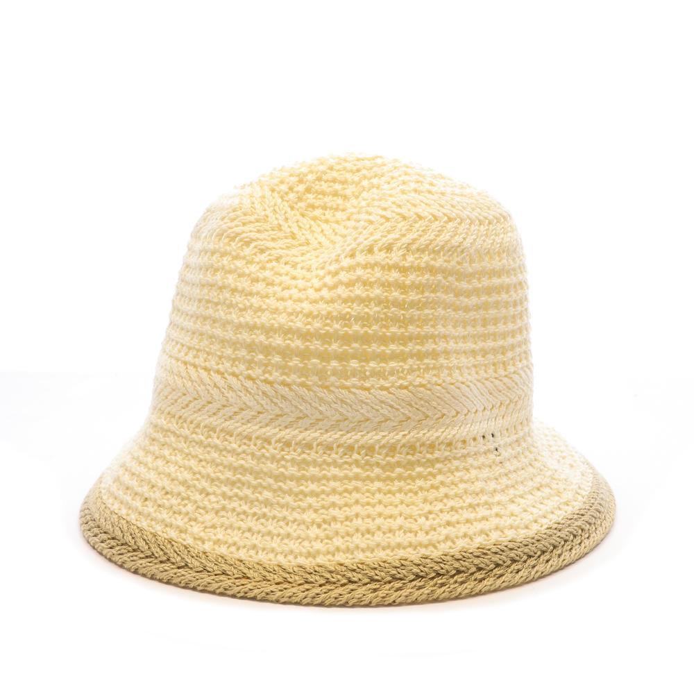 Bob Beige Femme Via Lorenzo Cloche pas cher