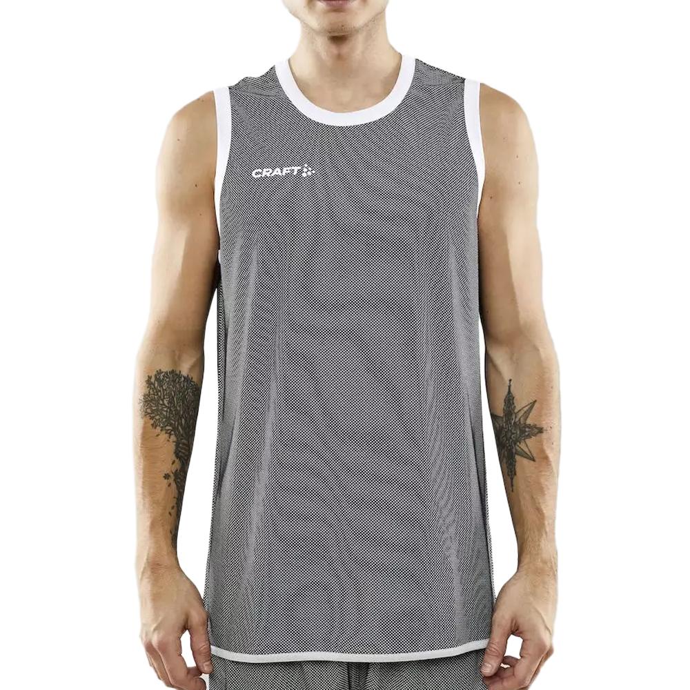 Craft Progress Reversible Basketball Jersey Black/White affordable