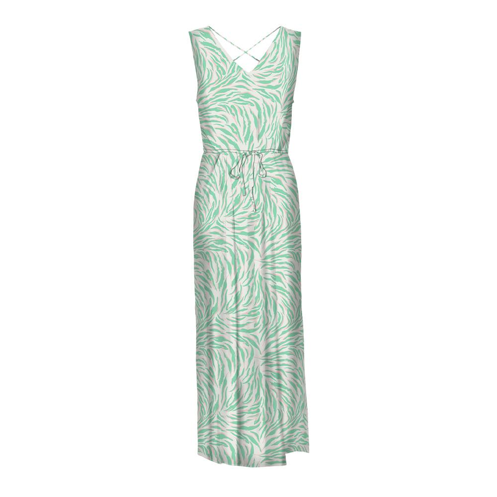 Kleid Grün/Beige Frau Vero Moda Easy Joy Ansicht 2