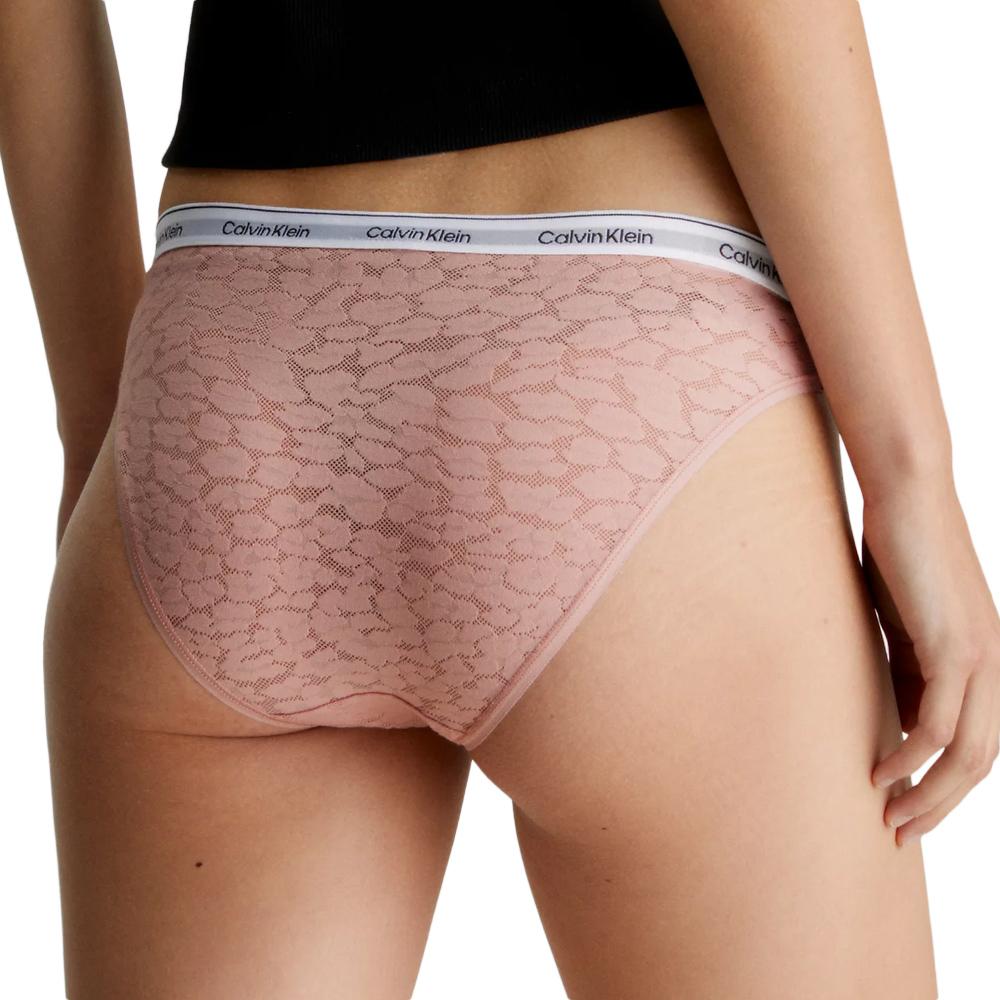 Braguitas rosa pálido para mujer de Calvin Klein Jeans QD5050E ver 2