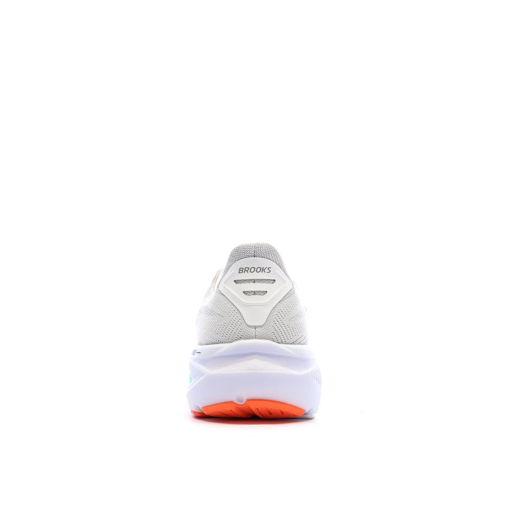Zapatillas de running blancas para hombre Brooks Ghost 17 ver 3