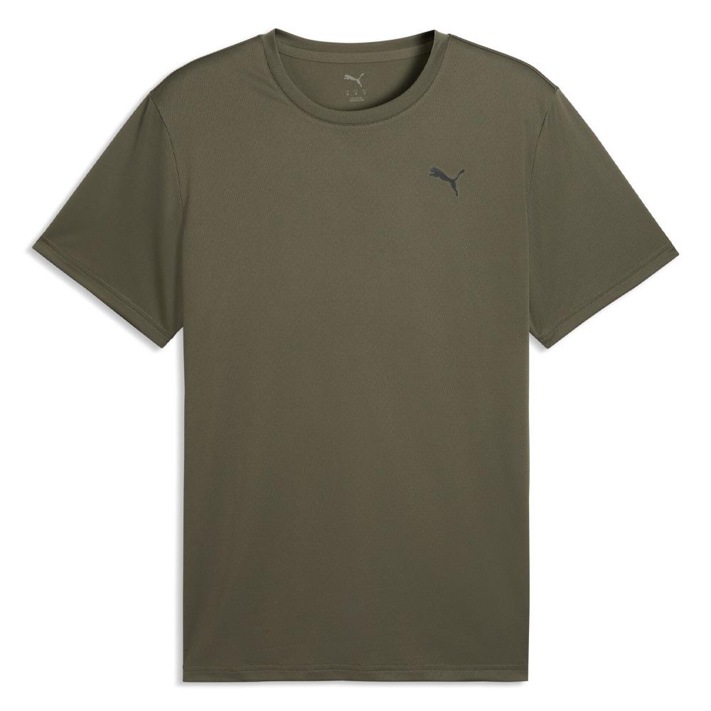 T-Shirt Kaki Homme Puma Essential Poly pas cher