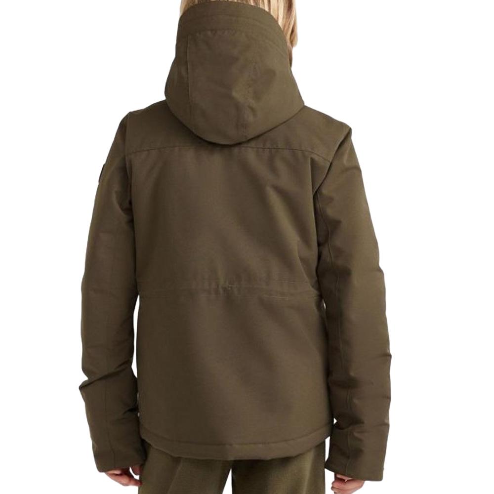 Manteau de Ski Kaki Garçon O'Neill Journey vue 2