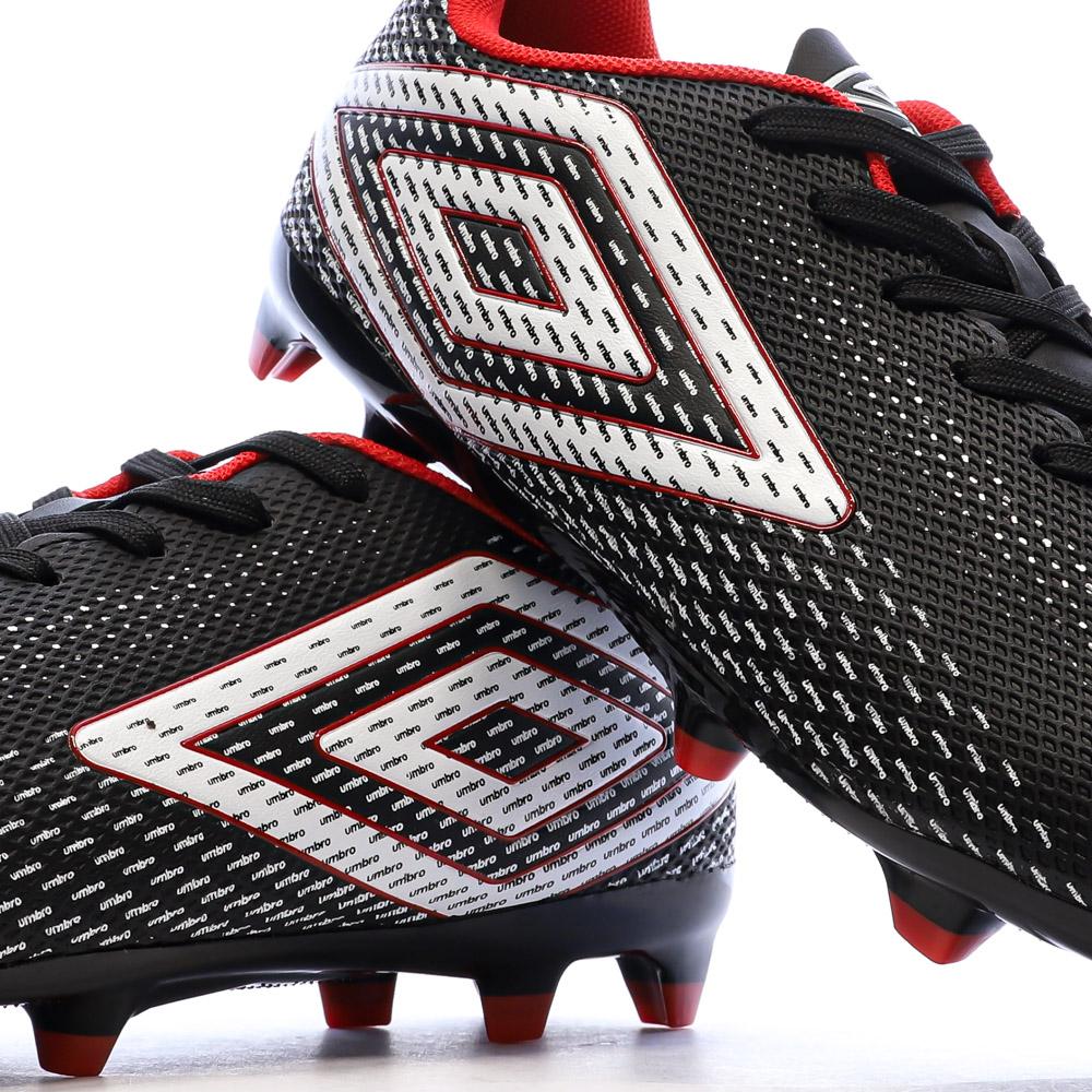 Negro Calzado de fútbol para hombre Umbro Aurora Ii Lo FG ver 7