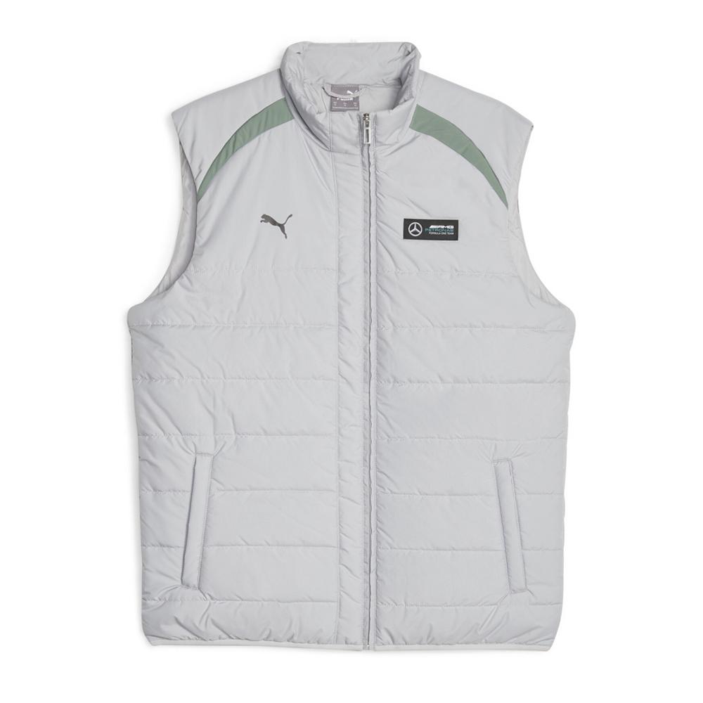 Men's Puma Padded Sleeveless Jacket Grey affordable