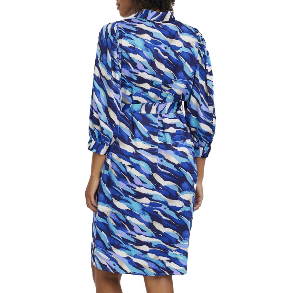 Robe de Grossesse Bleu Femme Vero Moda Marternity Kleo vue 2