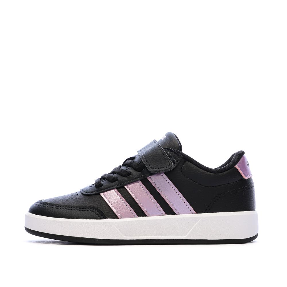 Adidas Tensaur Girls’ Black/Pink Trainers affordable