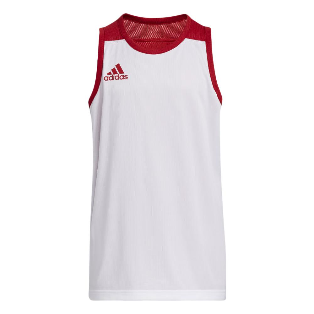 Camiseta de baloncesto Adidas Spee Roja, Niño ver 2