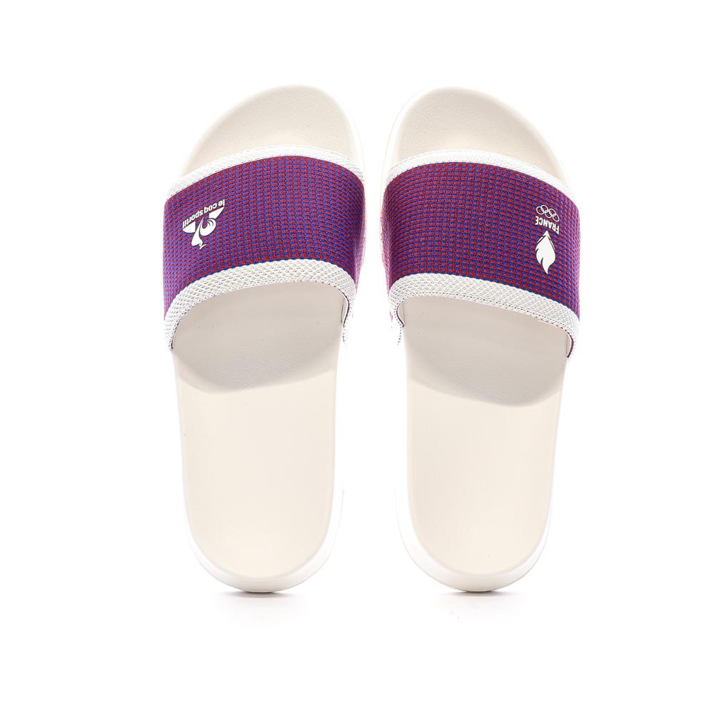 Claquettes Violettes Mixte Le Coq Sportif Slide vue 3