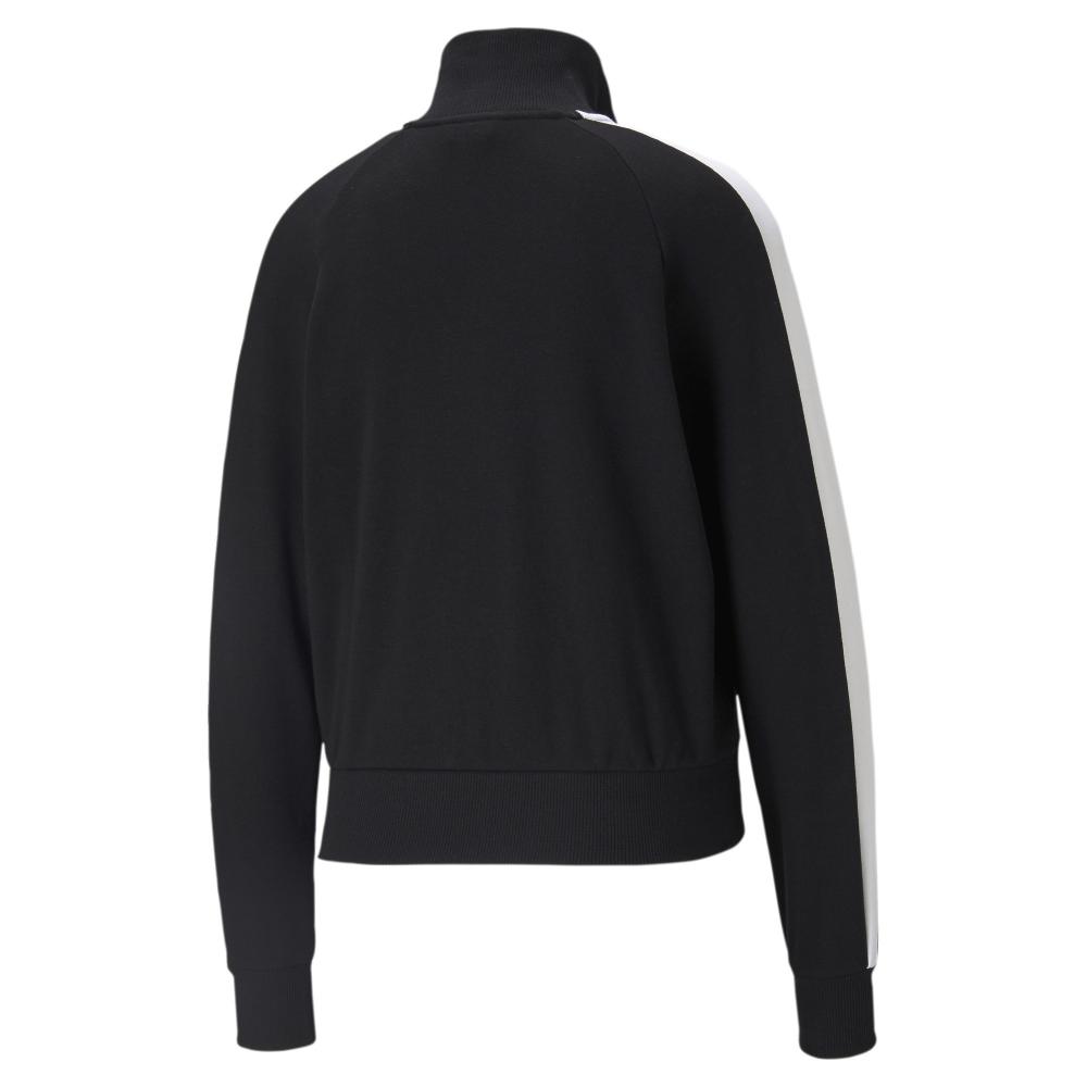 Sweat zippé Noir Femme Puma Iconic T7 vue 2