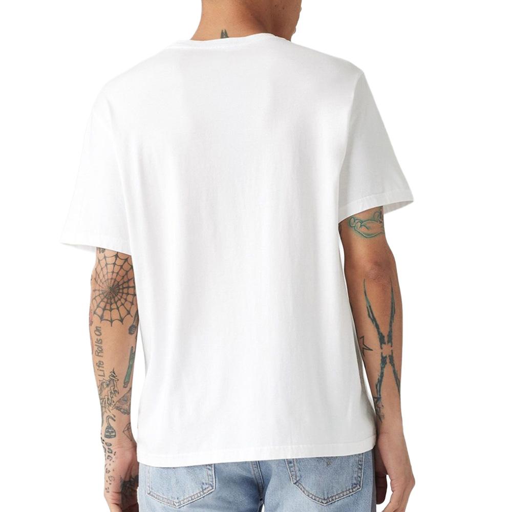 T-shirt Blanc/Vert Homme Levi's Graphic Tees vue 2