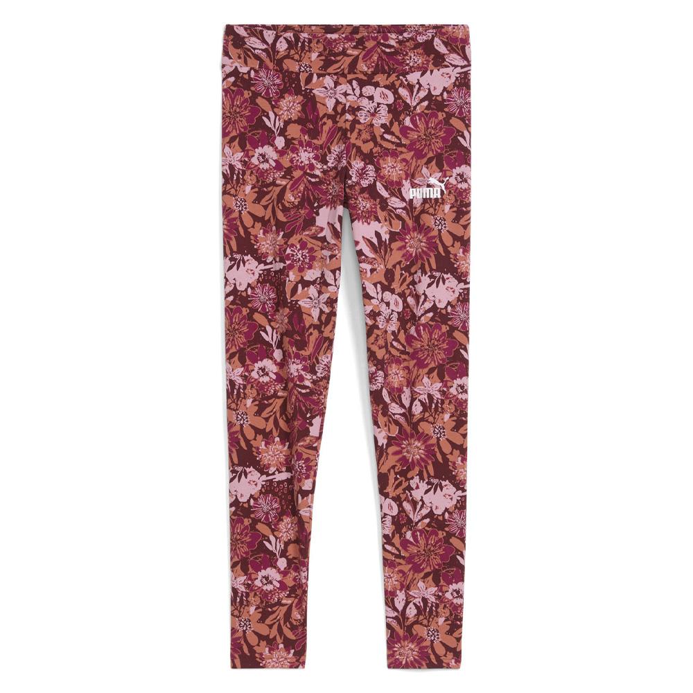Malla floral Puma Ess Nature 2.0 Aop, niña Rojo barato