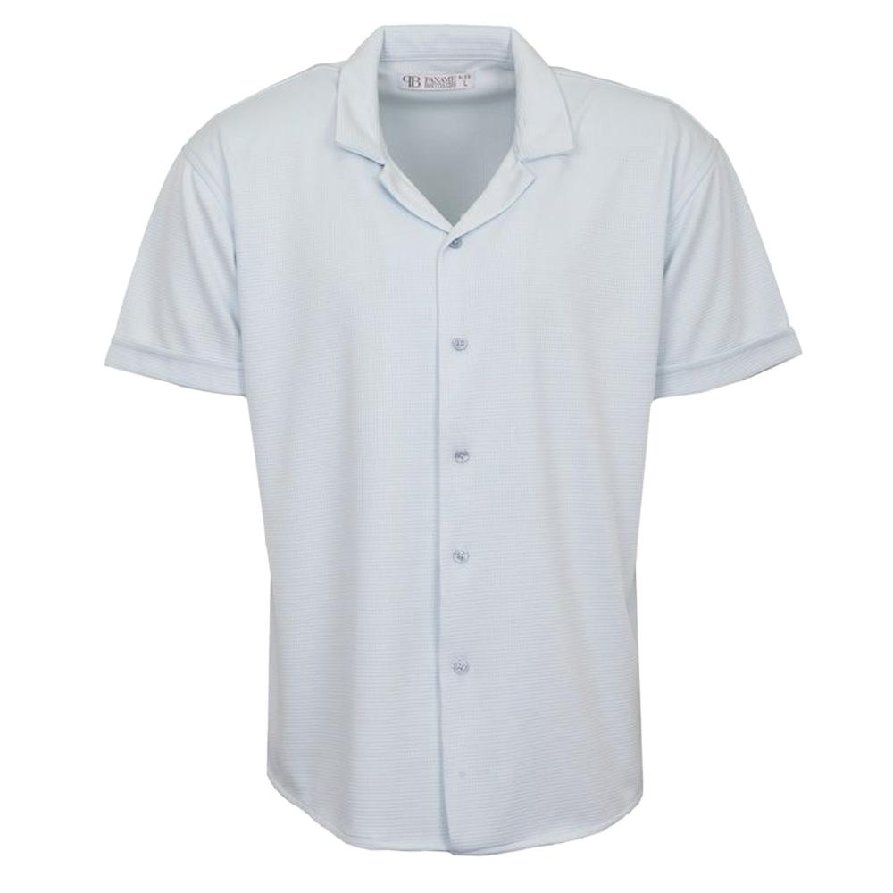 Chemise Bleu Homme Paname Brothers Dov pas cher