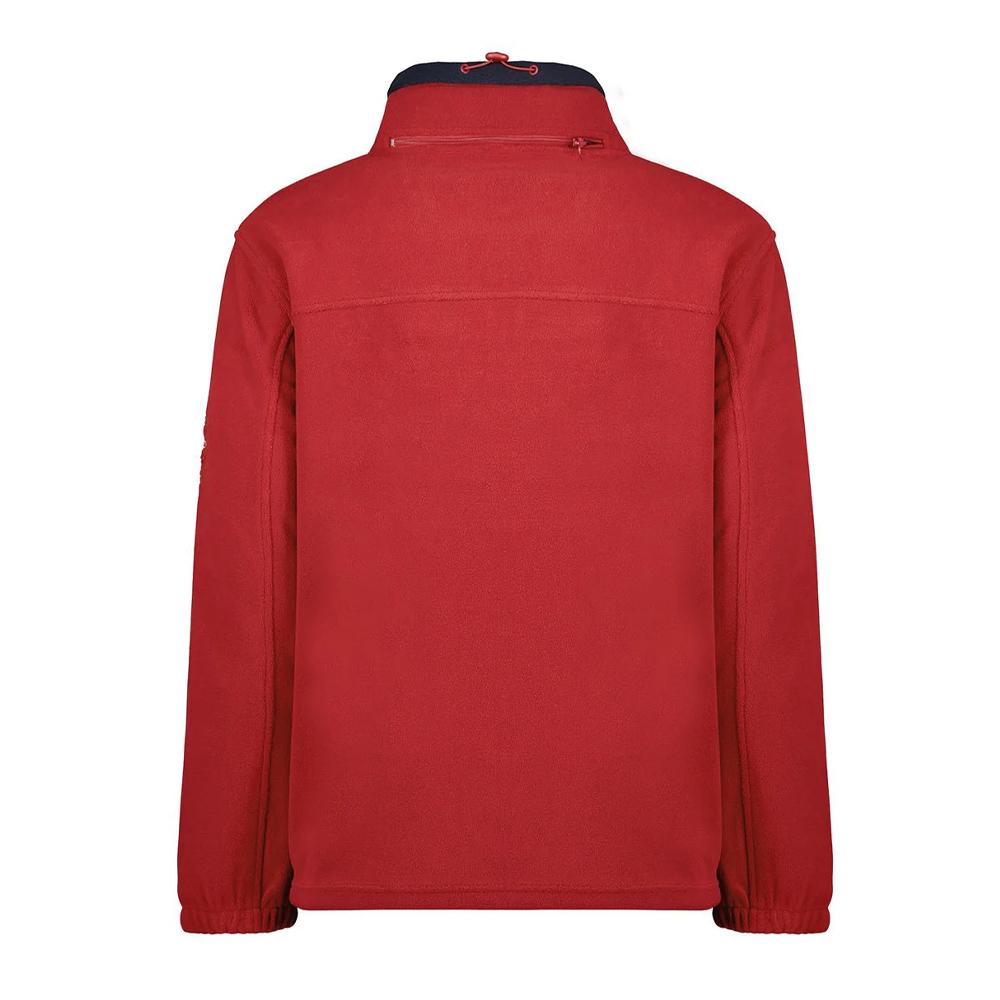 Fleecejacke Rot Mann Geographical Norway Tamazonie Ansicht 2