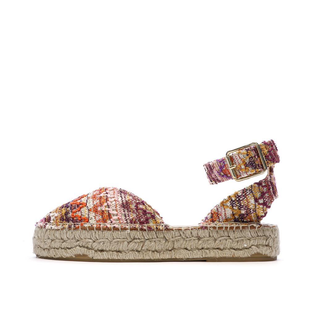 Sandales Oranges/Roses Homme Pare Gabia Daniela pas cher