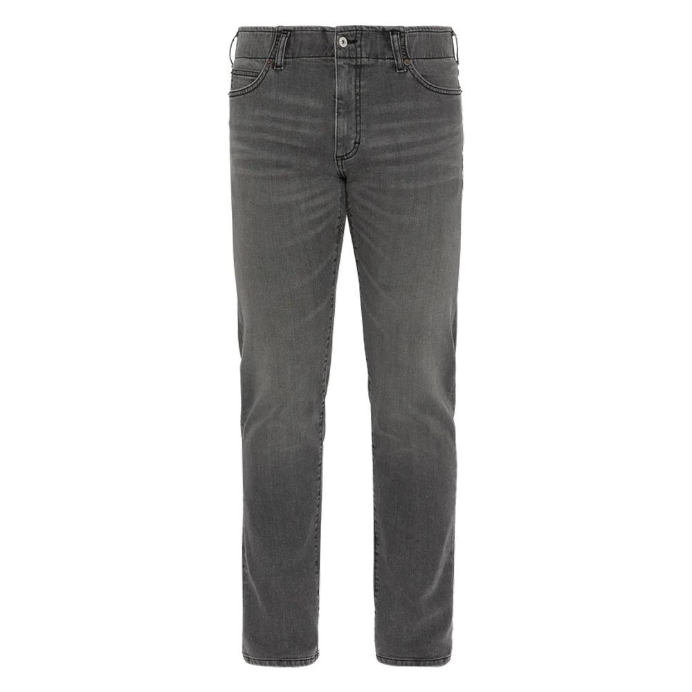 Graue, ausgewaschene Herrenjeans von Schott, Modell TRD196832 günstig