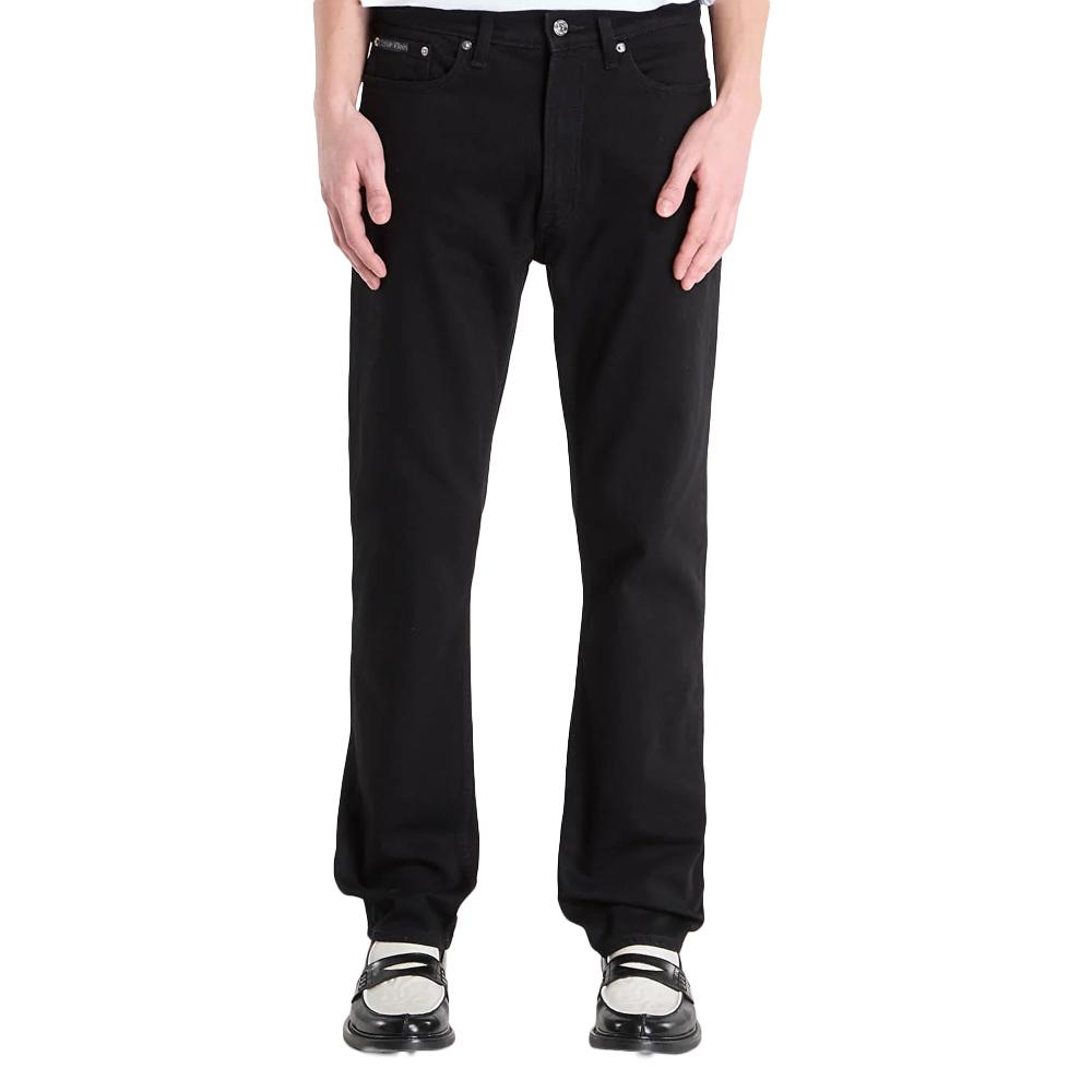 Vaqueros rectos negros para hombre Calvin Klein Jeans Standard Straight barato