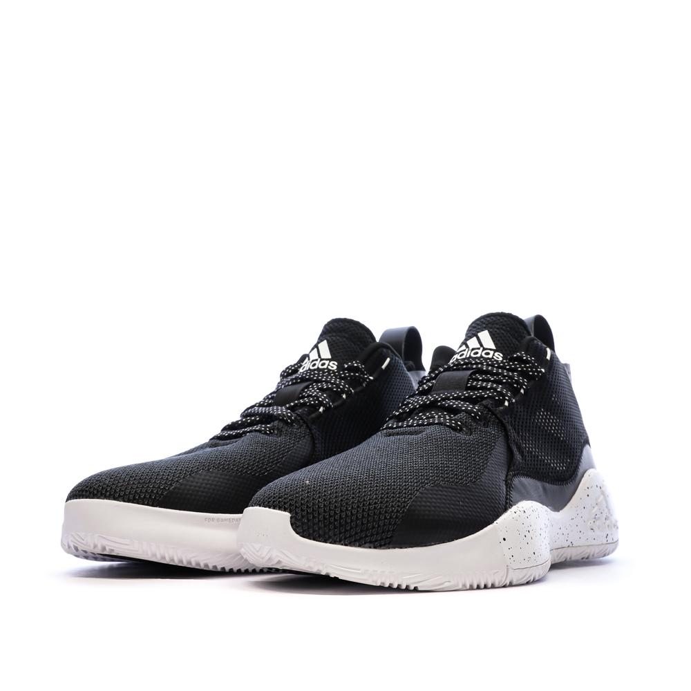 Zapatillas Baloncesto Adidas Rosa Hombre Negras ver 6