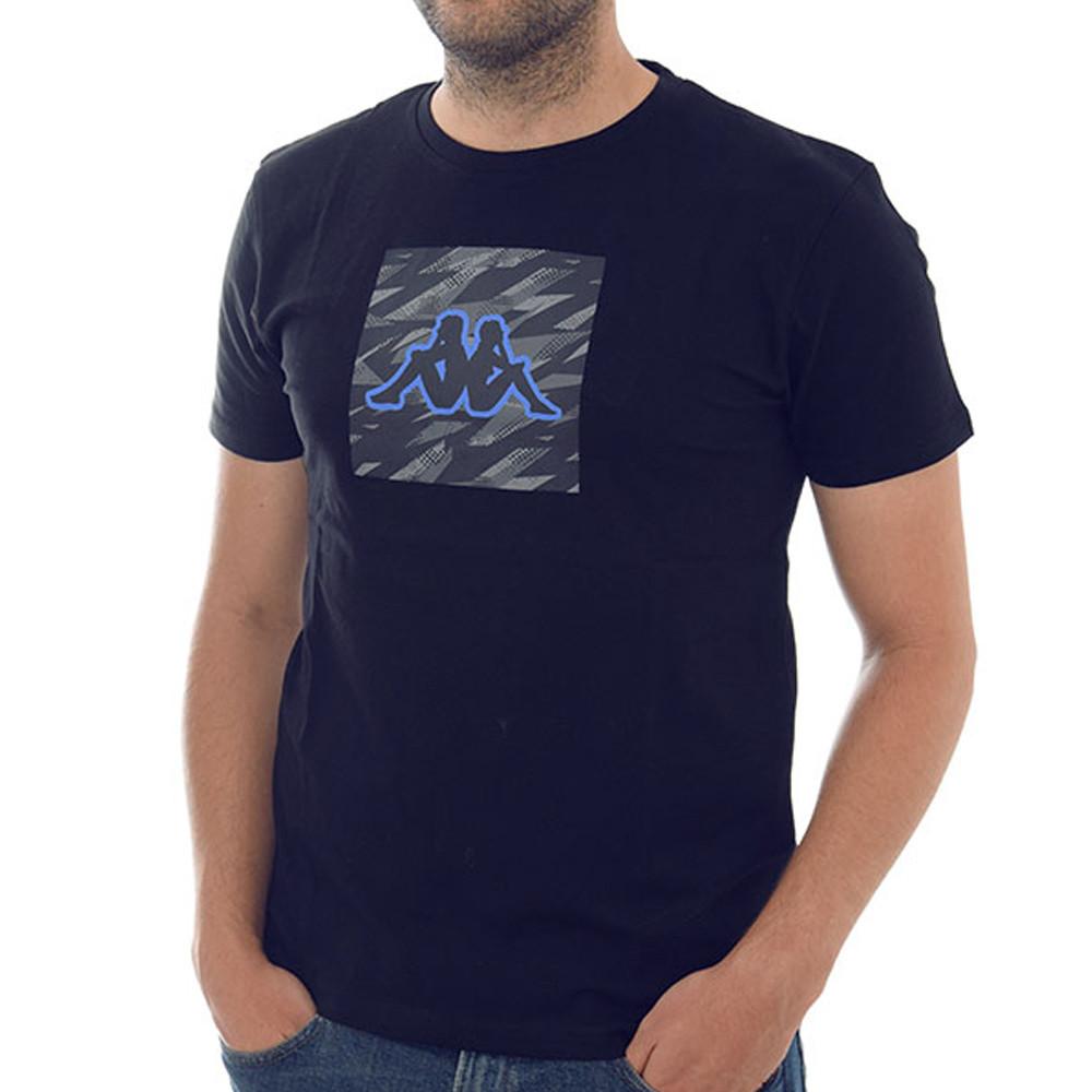 T-shirt Marine Homme Kappa Graphik pas cher