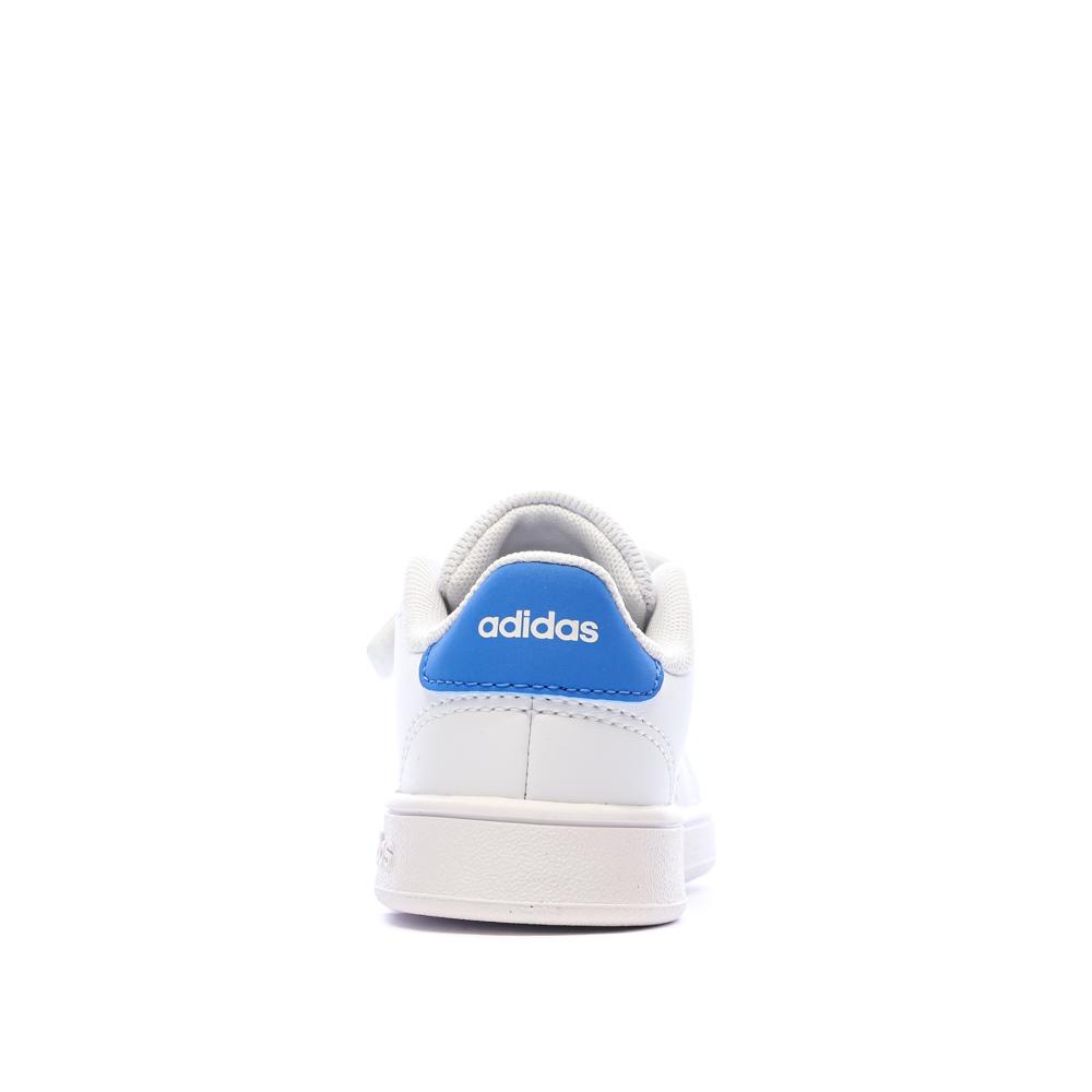 Weiße Sneaker für Babys/Kinder von Adidas Advantage Ansicht 3