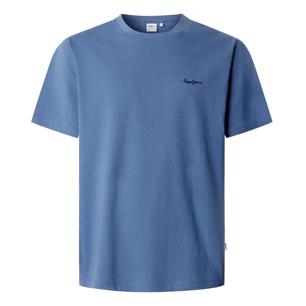Camiseta azul real para hombre Pepe Jeans Contrast Connor barato