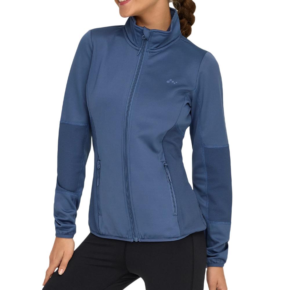Only Play Petta Women's Blue Fleece Jacket affordable