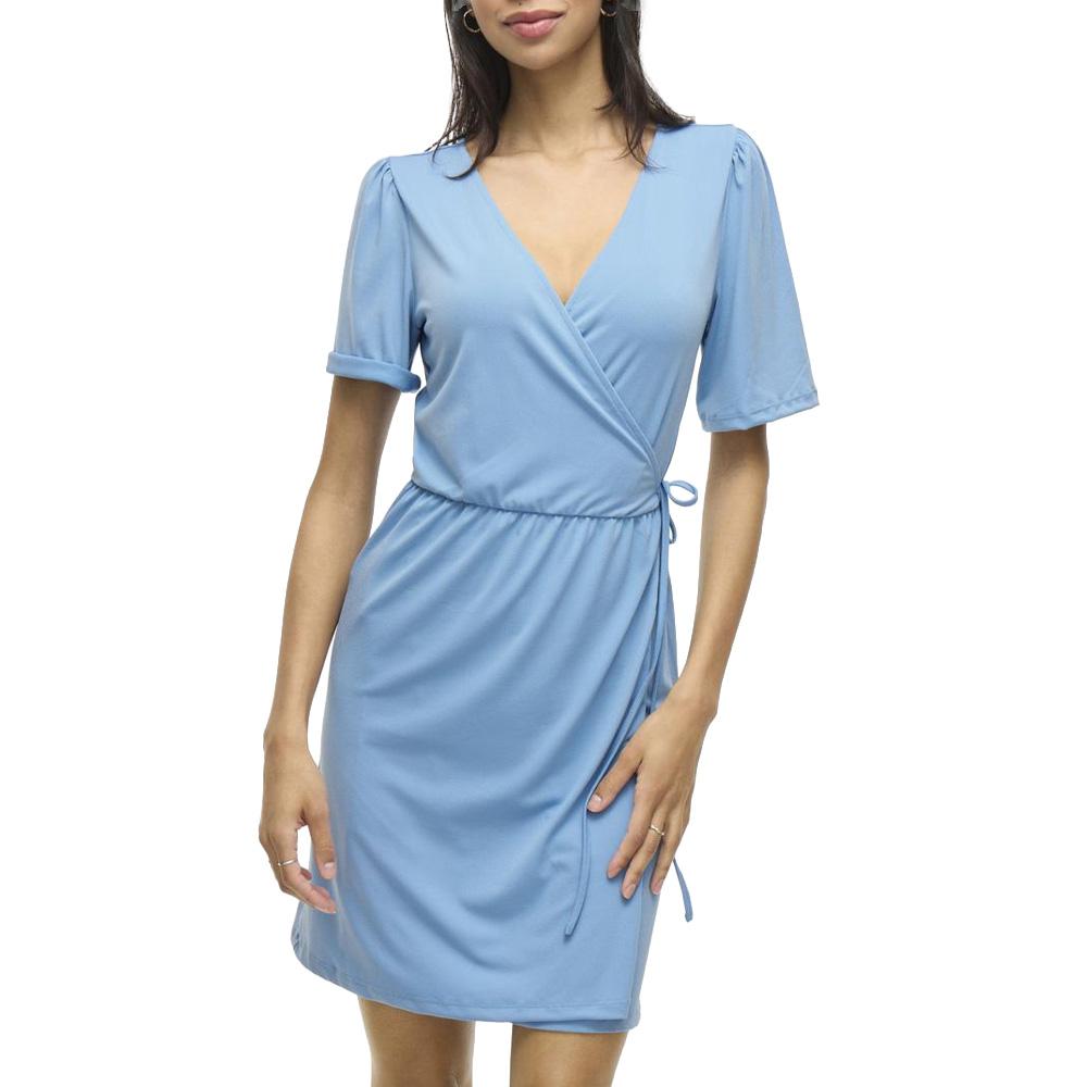 Blaues Damenkleid „Vila Nayeli“ günstig
