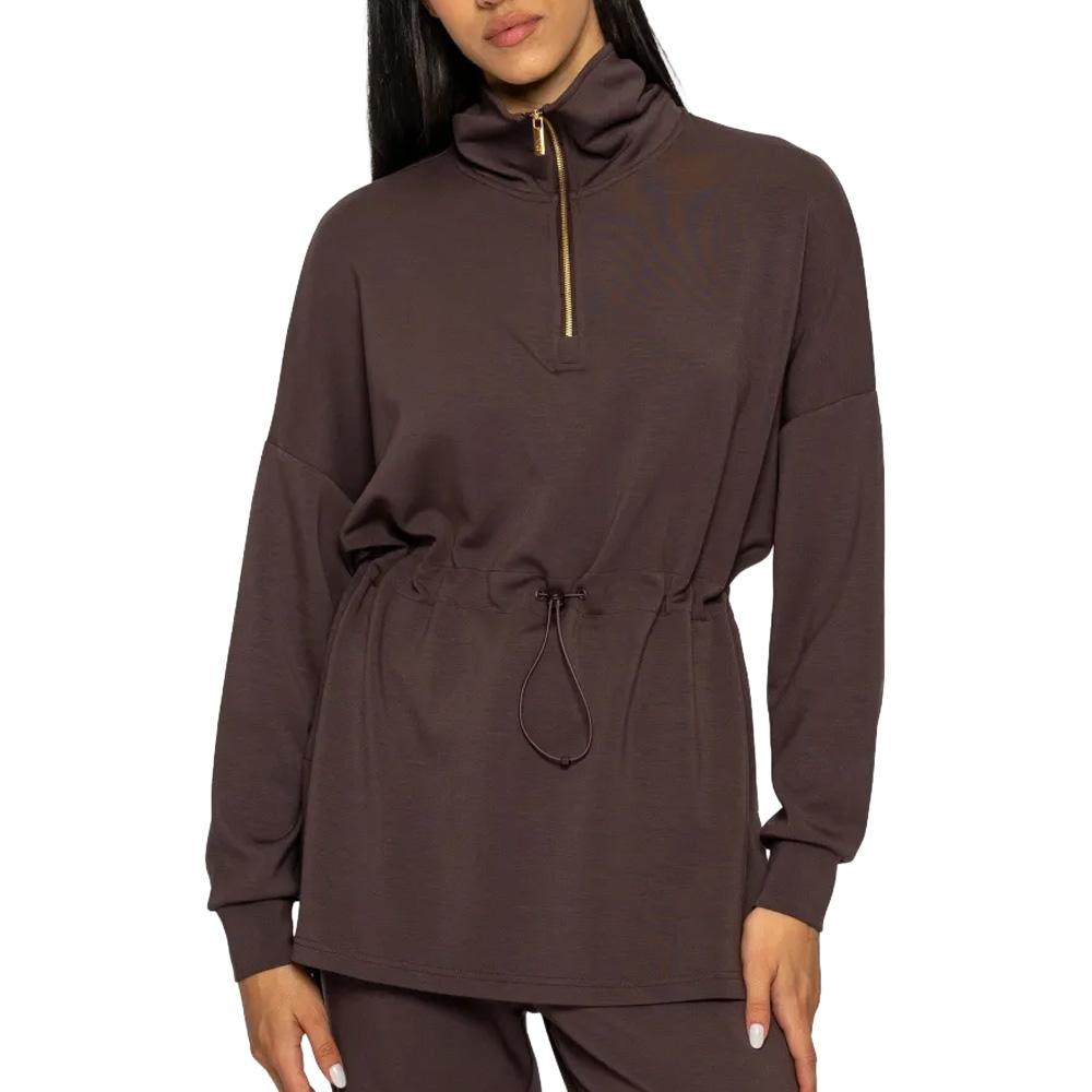 Sweat Marron Foncé Femme Soul Studio Hz pas cher
