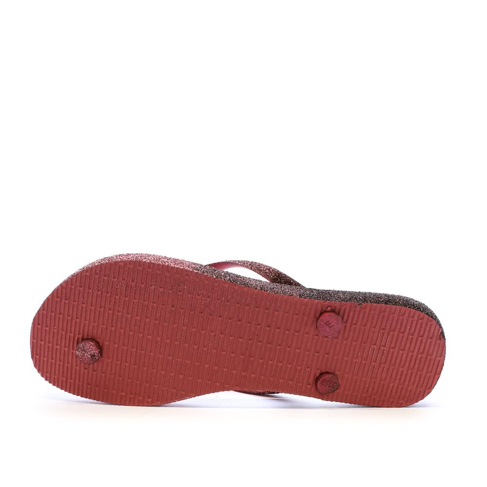 Havaianas Slim Sparkle Flip-Flops für Damen in Rosa Ansicht 2