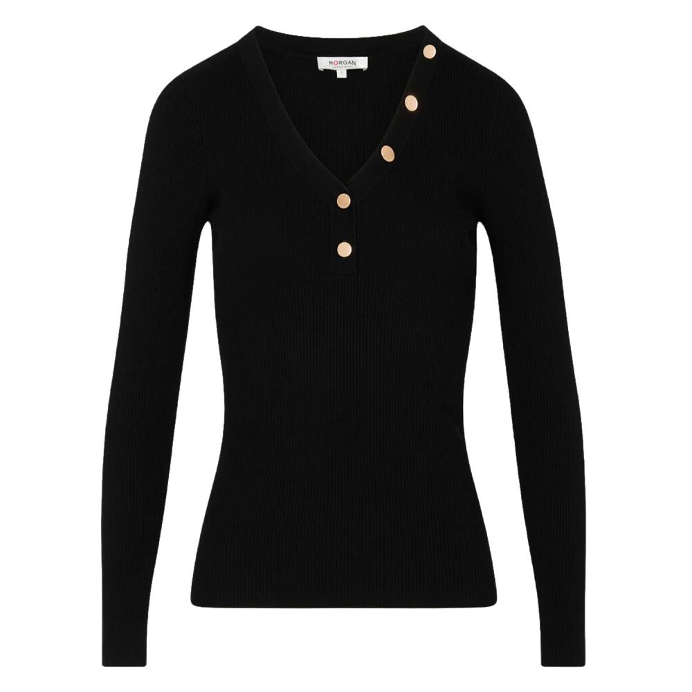 Morgan MBANBIN Women’s Black Jumper Photo of the Espace des Marques %store% store - view of %key%