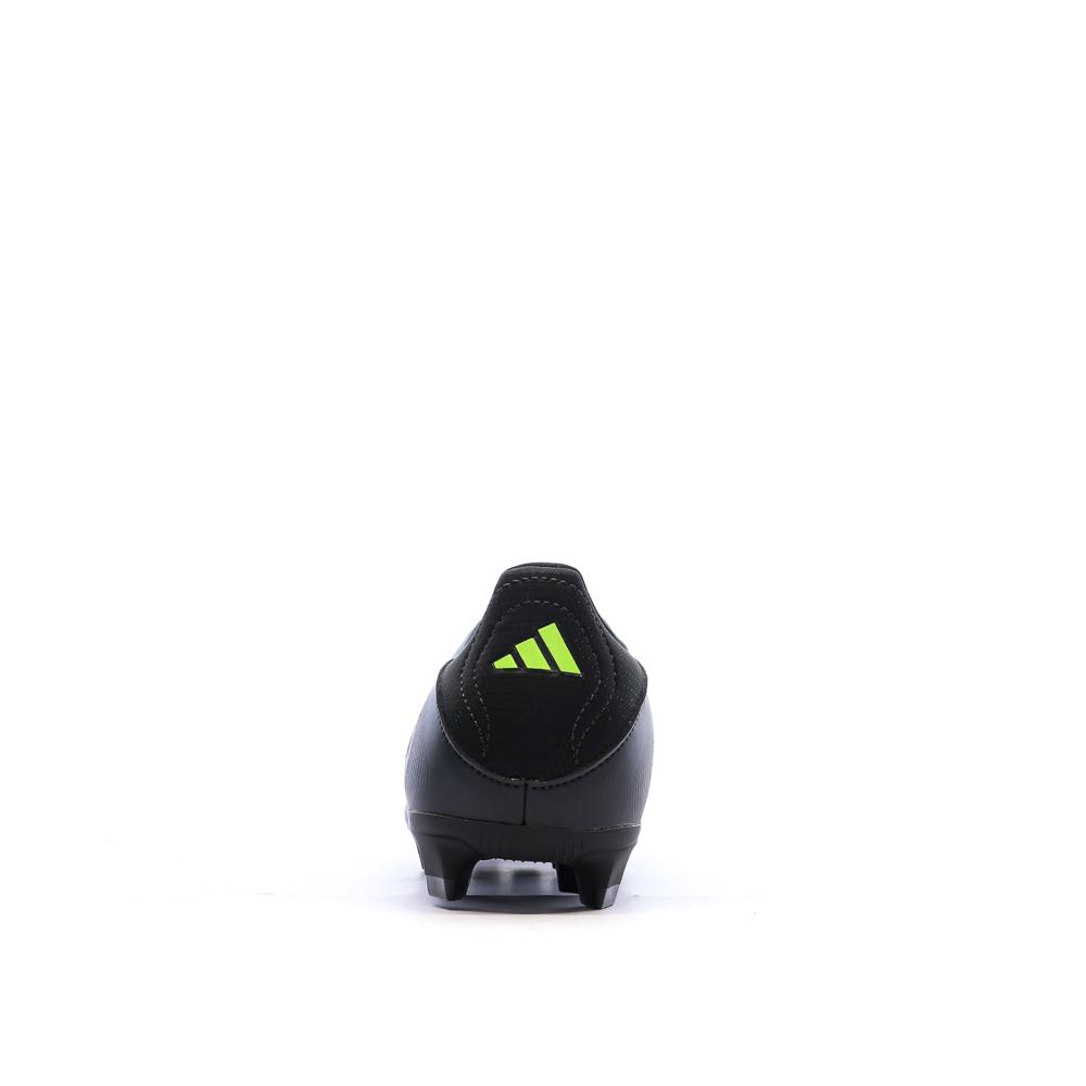 Chaussures de Foot Noir/Jaune Adidas Copa Pure III Club FG/MG vue 3
