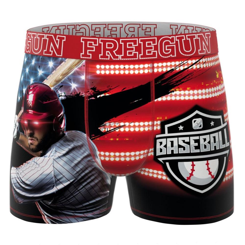 Boxer rojo para niño Freegun Baseball barato
