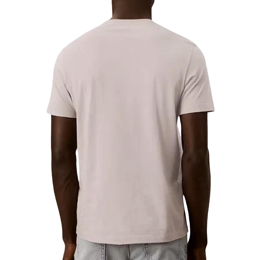 Rosa Herren-T-Shirt von Calvin Klein Jeans, verpackt Ansicht 2