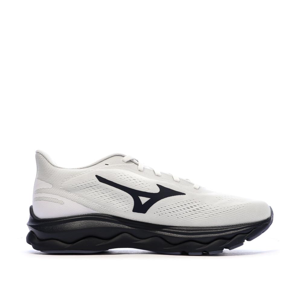 Chaussures de Running Blanc/Noir Homme Mizuno Wave Serene 2 vue 2
