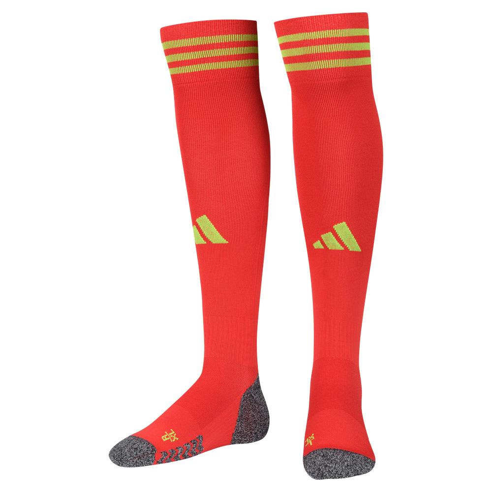 Pairs of Adidas Men's Red/Green Adi Socks affordable