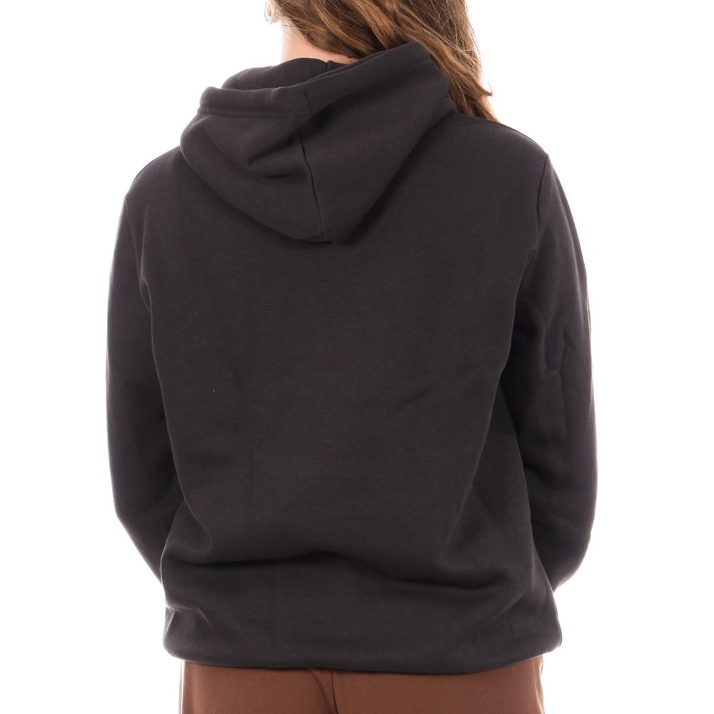 Sweat à Capuche Noir Femme Schott SIM vue 2