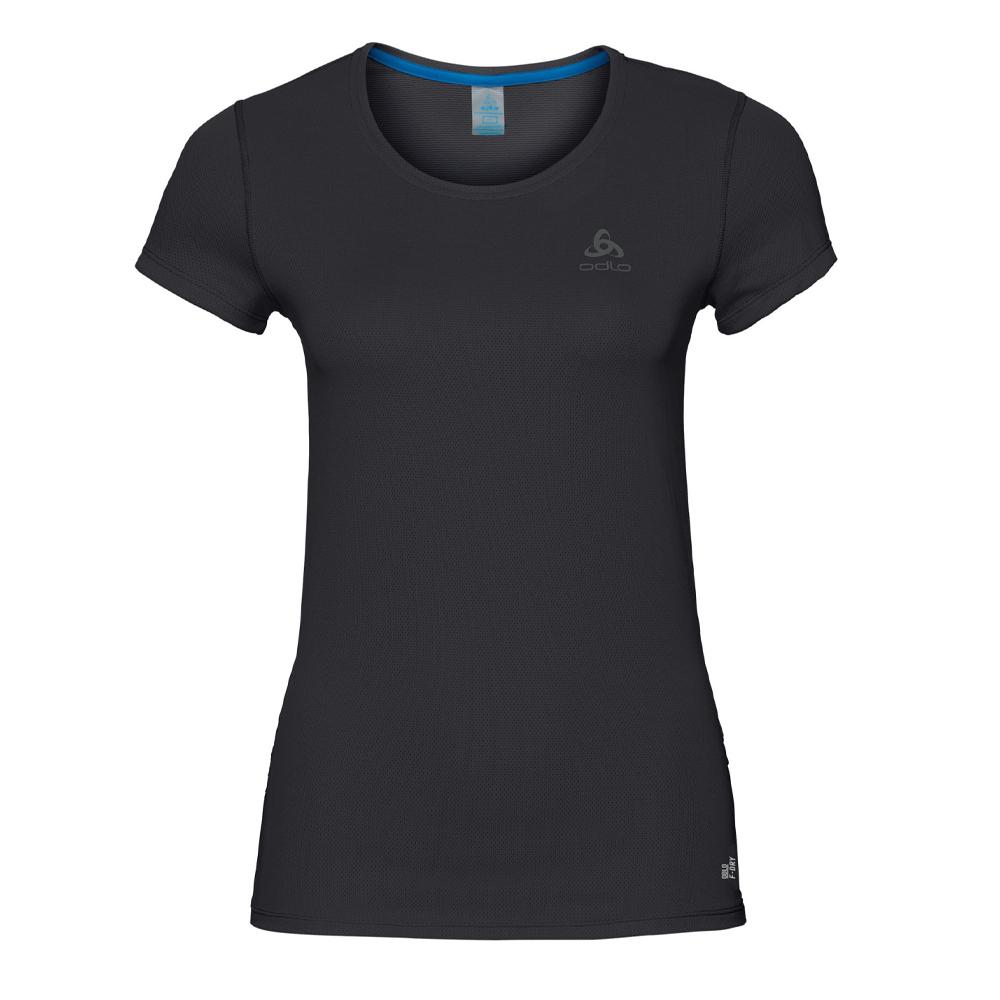 Technisches T-Shirt Schwarz Frau ODLO Active günstig