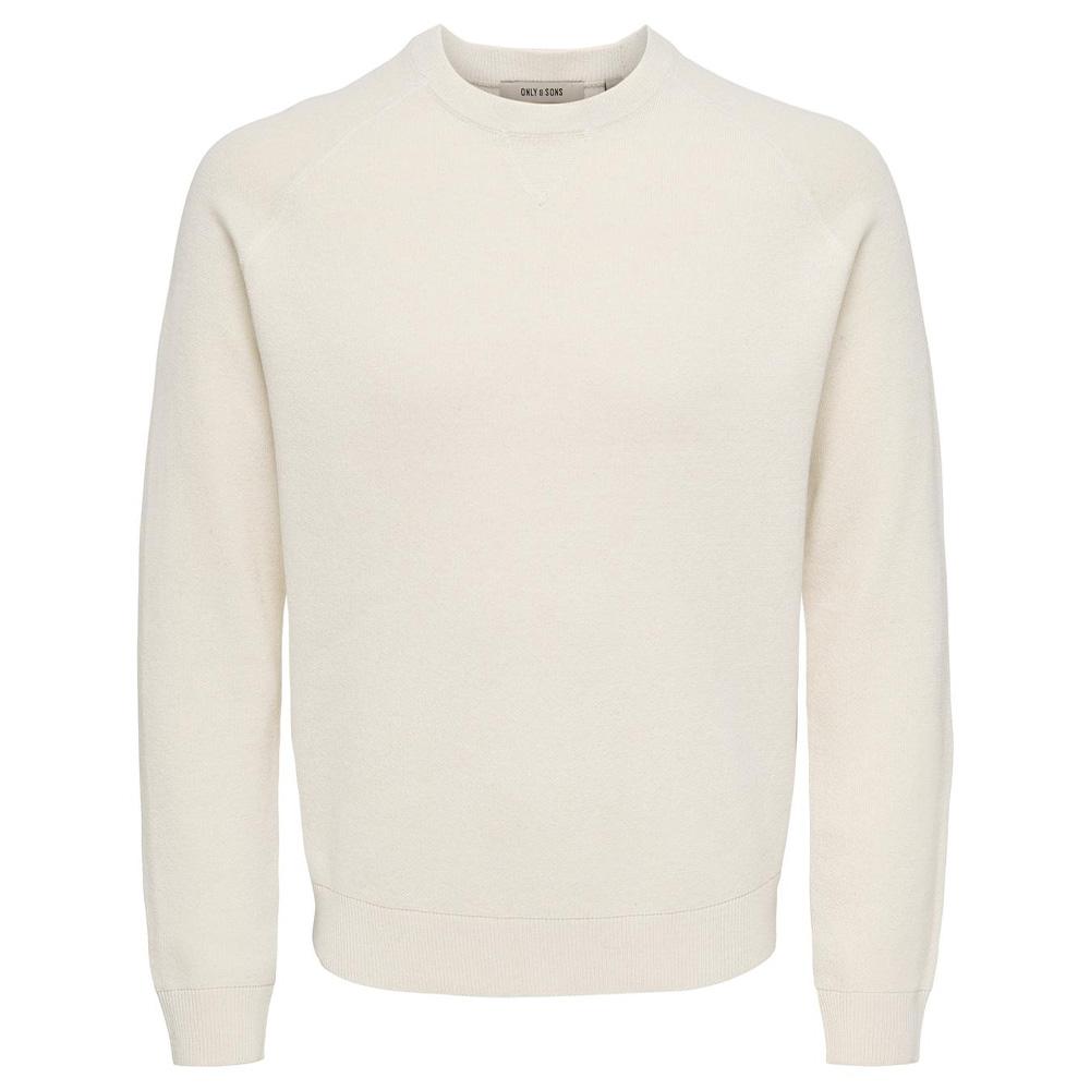 Weißer Herrenpullover von Only & Sons 22040272 günstig