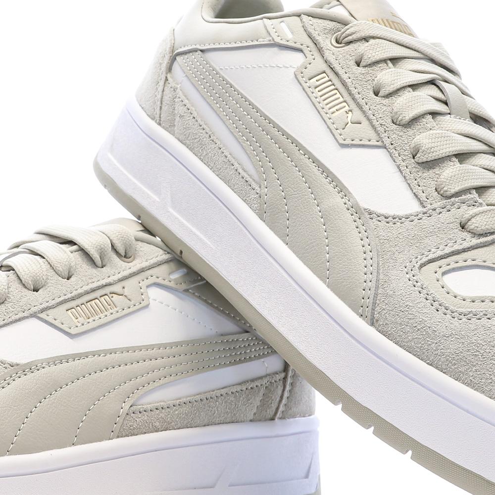 Baskets Beige/Blanc Homme Puma Court Classic Street vue 7