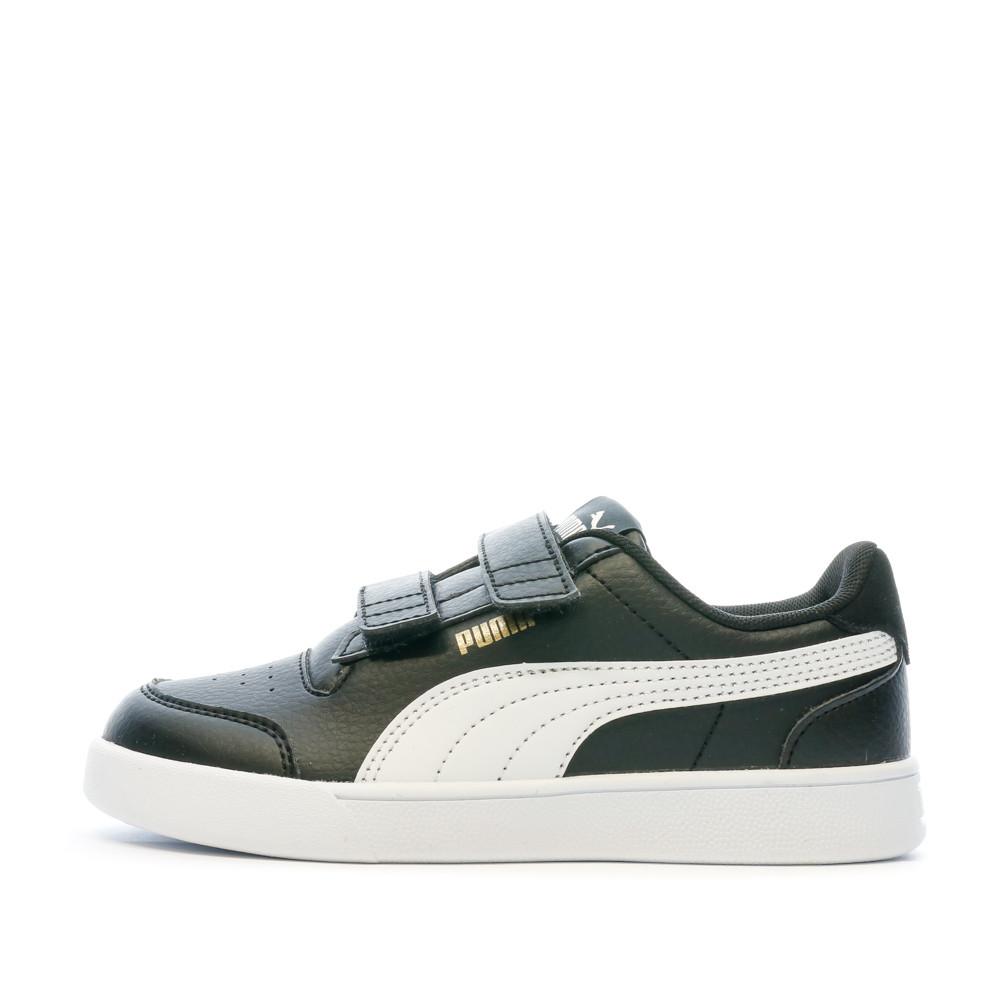 Schwarze Sneakers mit Klettverschluss Jungen Puma Shuffle günstig