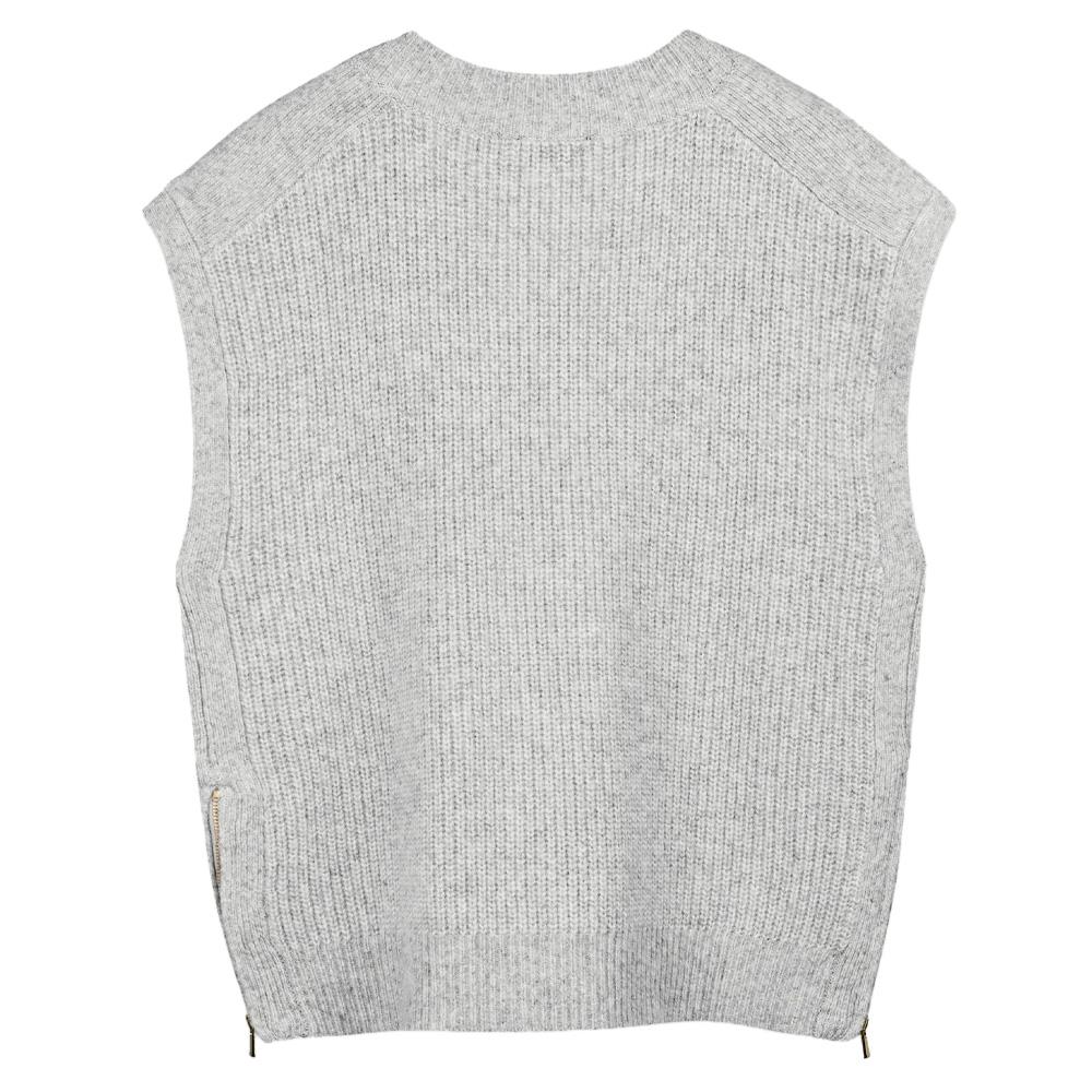 Pull Gris Femme Teddy Smith Milo vue 2