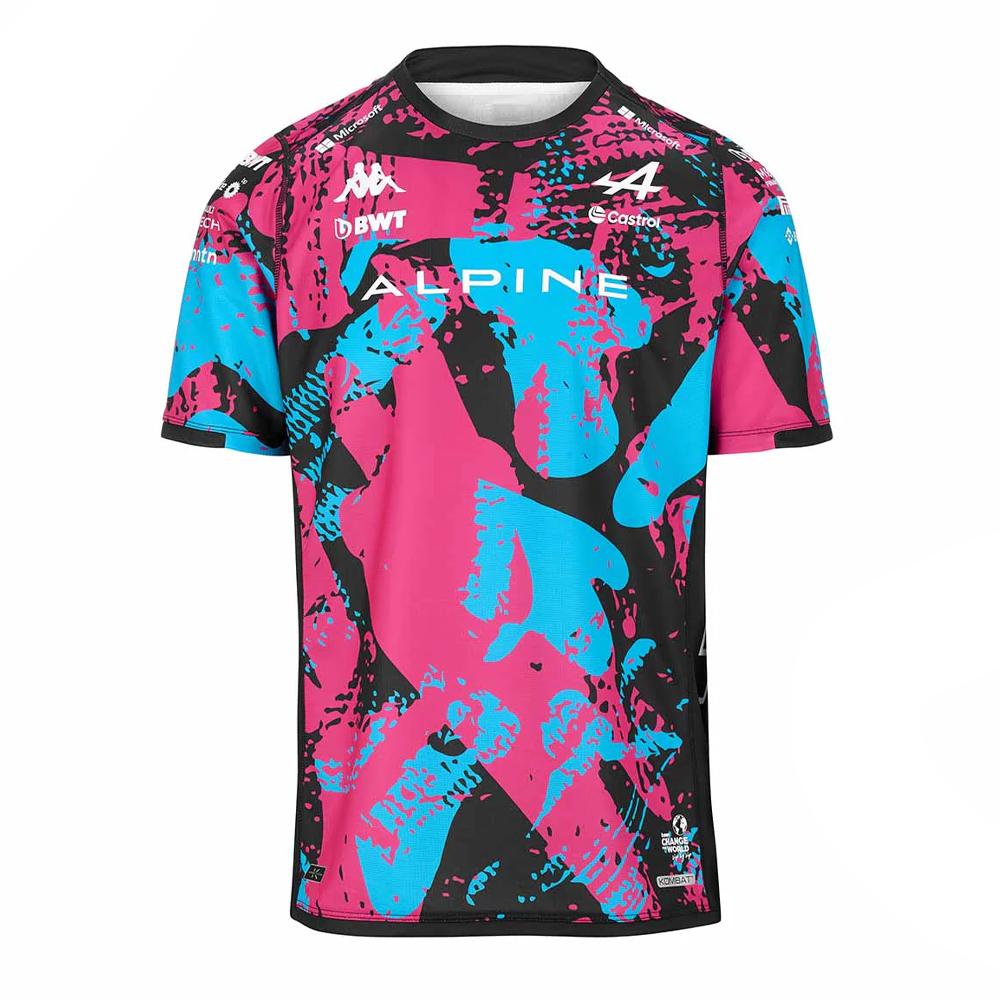 Maillot Rose/Turquoise Garçon Kappa Kombat pas cher