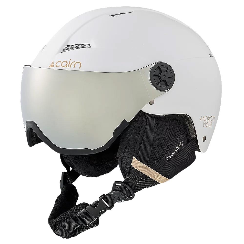 Casque Blanc Homme Cairn Android Visor pas cher
